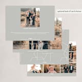 "Together this Christmas" - Holiday Cards in Pearl by Maja Cunningham - Back of Card Options