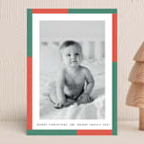 "Red Green & Festive" - Holiday Cards in Santa by Little Print Design - Front