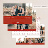 "Together Is Our Favorite Place" - Holiday Cards in Holly Berry by Carolyn Kach - Back of Card Options