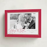 "Christmas Glory" - Holiday Cards in Ruby by Alston Foster - Folded Card