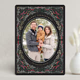 "Forget Us Not" - Holiday Cards in Coal by Petra Kern - Front