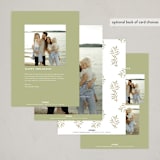 "Forget Us Not" - Holiday Cards in Christmas by Petra Kern - Back of Card Options