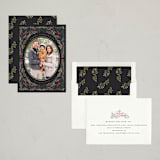 "Forget Us Not" - Holiday Cards in Coal by Petra Kern - Assembled