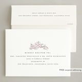 "Forget Us Not" - Holiday Cards in Coal by Petra Kern - FREE Recipient Addressing