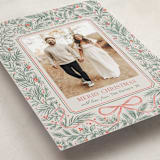 "Merry Botanical" - Holiday Cards in Pine by Elly - Detail