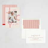 "Joyfully Striped" - Holiday Cards in Peppermint by Kristie Kern - Assembled