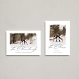 "Family Signature" - Holiday Cards in Noir by AK Graphics - Photo Orientation Options