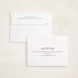 "Ornate Scroll" - Holiday Cards in Royal by leslie hamer - FREE Recipient Addressing