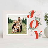 "Joyeaux" - Holiday Cards in Spice by Paper Raven Co. - Front