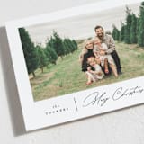 "simply merry" - Holiday Cards in Juniper by Erica Krystek - Detail