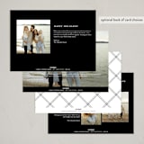 "Merry Memento" - Holiday Cards in Snow by Ashley Iwafuchi - Back of Card Options