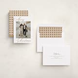 "Merry Script" - Holiday Cards in Gingerbread by Nicole Walsh - Assembled