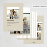 "Corner Note" - Holiday Cards in Snow by Stephanie Hawkes - Back of Card Options