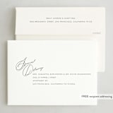 "Corner Note" - Holiday Cards in Snow by Stephanie Hawkes - FREE Recipient Addressing