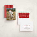 "Merry Crossmas" - Holiday Cards in Snow by Sarah Brown - Assembled