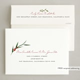 "Very Merrily" - Holiday Cards in Snow by Susan Moyal - FREE Recipient Addressing