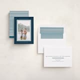 "Favorite Frame" - Holiday Cards in Blue Spruce by Alston Foster - Assembled