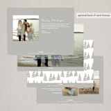 "Treelot" - Holiday Cards in Ash by Robin Ott - Back of Card Options