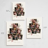 "Pine + Sprig" - Holiday Cards in Birch by Wildfield Paper Co - Formats Available