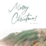 "Simply festive" - Holiday Cards in Greenery by Creo Study - Detail