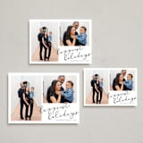 "Twice as Happy" - Holiday Cards in Chimney Coal by Kaydi Bishop - Formats Available