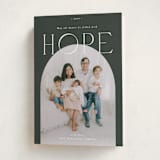 "Hope" - Holiday Cards in Fir by Blustery August - Folded Card