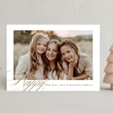 "Golden Joy" - Holiday Cards in Caramel by Brooke Chandler - Front