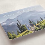 "Peace lettering" - Holiday Cards in Frost by Creo Study - Detail