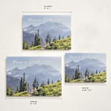 "Peace lettering" - Holiday Cards in Frost by Creo Study - Formats Available