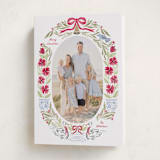 "Swan Carols" - Holiday Cards in Stocking by Cindy Reynolds - Folded Card