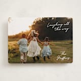 "Simple Nostalgia" - Holiday Cards in Snow by Lisa Assenmacher - Front