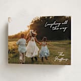 "Simple Nostalgia" - Holiday Cards in Snow by Lisa Assenmacher - Folded Card