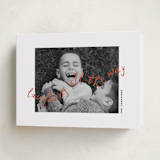 "Laughing" - Holiday Cards in Cider by Christie Garcia - Folded Card