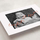 "Laughing" - Holiday Cards in Cider by Christie Garcia - Detail