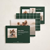 "Merry In Every Way" - Holiday Cards in Snow by Paper Raven Co. - Back of Card Options
