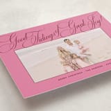 "Praline" - Holiday Cards in Gumdrop by Megan Davis - Detail