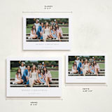 "Daisies" - Holiday Cards in Ash by Wildfield Paper Co - Formats Available