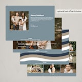 "Ha Ha Ha" - Holiday Cards in Winter by Angela Garrick - Back of Card Options