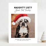 "That tracks" - Holiday Cards in Penguin by Lea Delaveris - Front