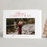"So Classic" - Holiday Cards in Cardinal by Melanie Kosuge - Folded Card