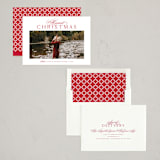 "So Classic" - Holiday Cards in Cardinal by Melanie Kosuge - Assembled