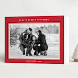 "Always" - Holiday Cards in Ruby by Alston Foster - Folded Card