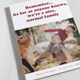 "Remember" - Holiday Cards in Candy Cane by Hudson meet Rose - Detail