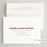 "Remember" - Holiday Cards in Candy Cane by Hudson meet Rose - FREE Recipient Addressing