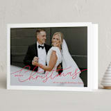 "Delicada" - Holiday Cards in Cinnamon by Shari Margolin - Folded Card