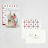 "Holiday Fun and Cheer" - Holiday Cards in Charcoal by Chris Griffith - Assembled