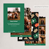 "holiday style" - Holiday Cards in Coal For Christmas by Design Lotus - Back of Card Options