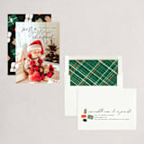"holiday style" - Holiday Cards in Coal For Christmas by Design Lotus - Assembled