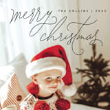 "holiday style" - Holiday Cards in Coal For Christmas by Design Lotus - Detail