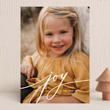 "refined" - Holiday Cards in Snow by April Astudillo - Front